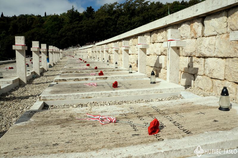 Harcerze z Hufca Jasło na Monte Cassino