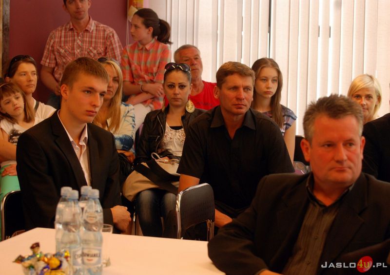 Rozdanie nagród burmistrza dla sportowców, trenerów i działaczy sportowych
