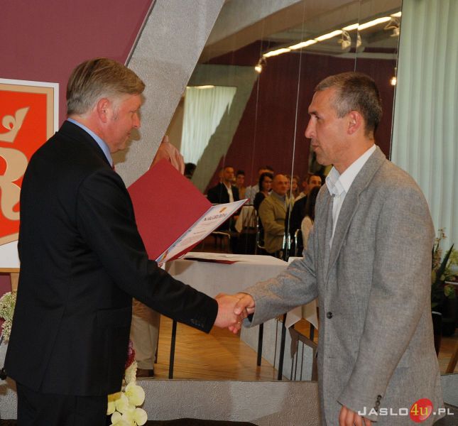 Rozdanie nagród burmistrza dla sportowców, trenerów i działaczy sportowych
