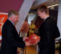 Rozdanie nagród burmistrza dla sportowców, trenerów i działaczy sportowych