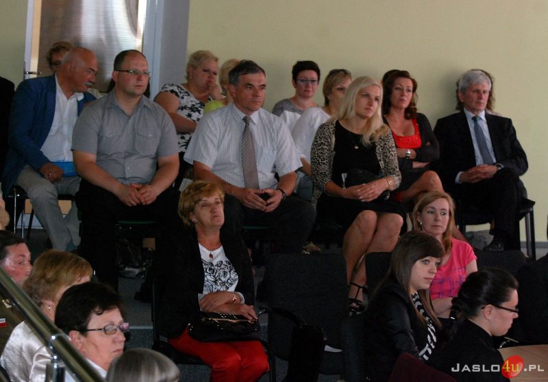 Rozdanie tytułów "Zasłużony Dla Kultury Powiatu Jasielskiego"