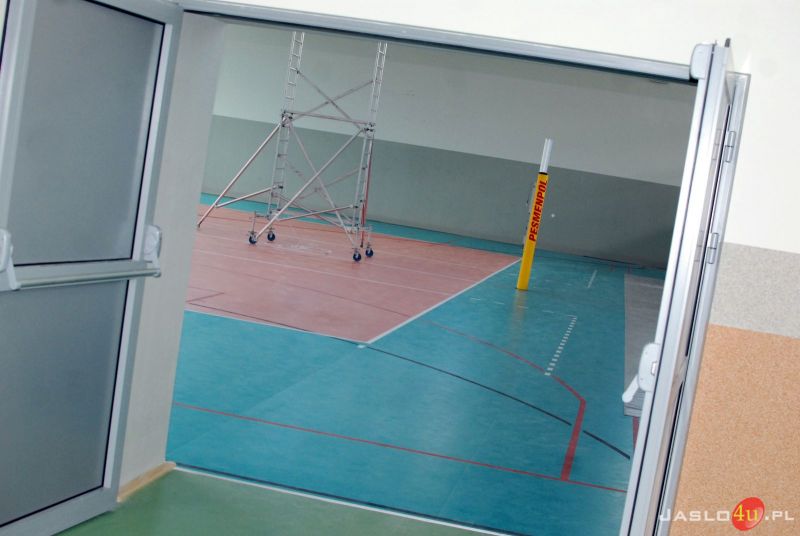 Hala sportowa MOSiR w Jaśle po generalnym remoncie