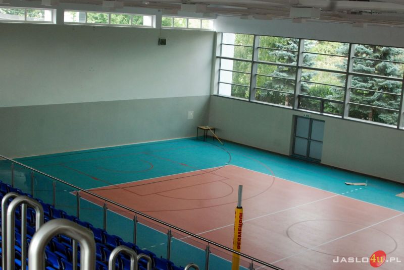 Hala sportowa MOSiR w Jaśle po generalnym remoncie