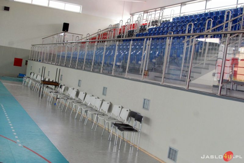 Hala sportowa MOSiR w Jaśle po generalnym remoncie