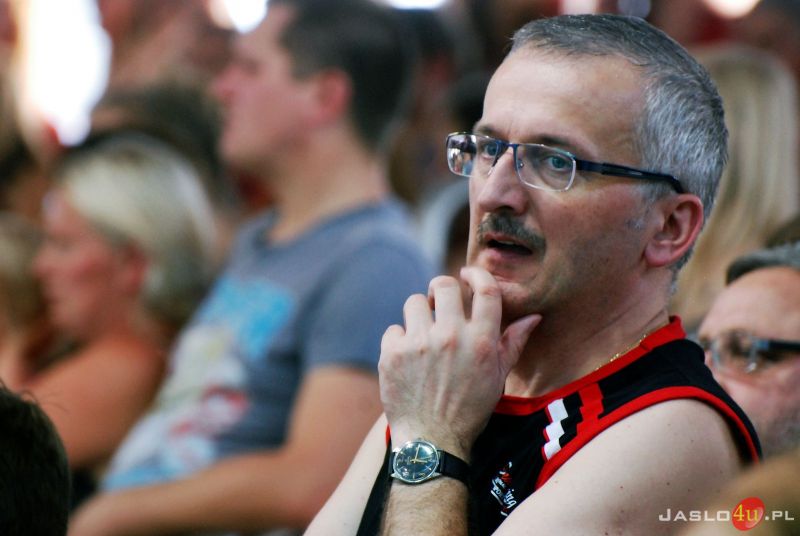 Polska - Bułgaria (mecz towarzyski juniorskich reprezentacji siatkarskich, hala MOSiR w Jaśle)