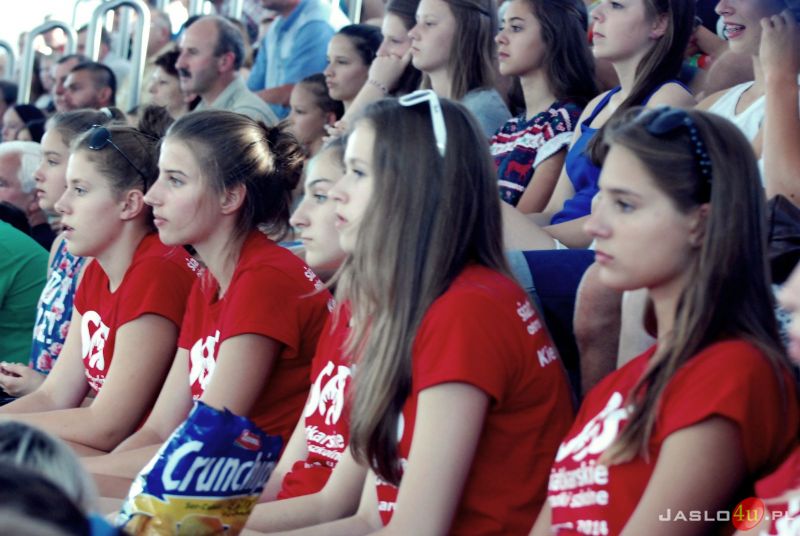Polska - Bułgaria (mecz towarzyski juniorskich reprezentacji siatkarskich, hala MOSiR w Jaśle)