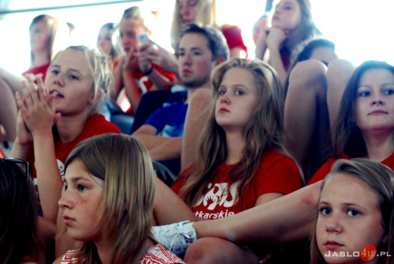 Polska - Bułgaria (mecz towarzyski juniorskich reprezentacji siatkarskich, hala MOSiR w Jaśle)