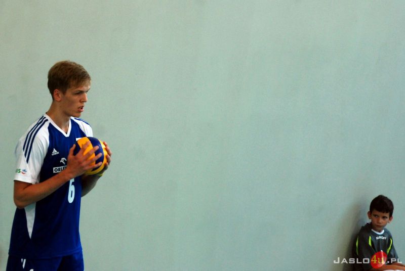 Polska - Bułgaria (mecz towarzyski juniorskich reprezentacji siatkarskich, hala MOSiR w Jaśle)