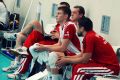 Polska - Bułgaria (mecz towarzyski juniorskich reprezentacji siatkarskich, hala MOSiR w Jaśle)