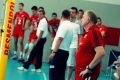 Polska - Bułgaria (mecz towarzyski juniorskich reprezentacji siatkarskich, hala MOSiR w Jaśle)