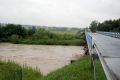 Sytuacja na rzekach i drogach w Majscowej, Dębowcu i Kątach (12.07., godz. 17-18)