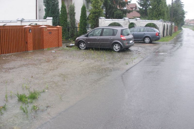 Zdjęcia nadesłane przez Czytelników. Podtopienia na terenie Jasła