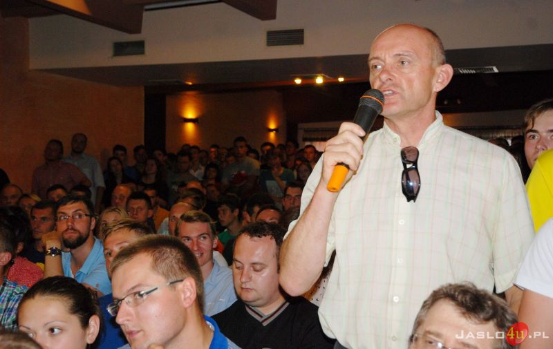 Janusz Korwin-Mikke w Jaśle