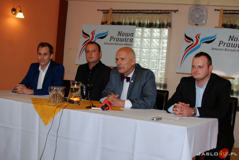 Janusz Korwin-Mikke w Jaśle