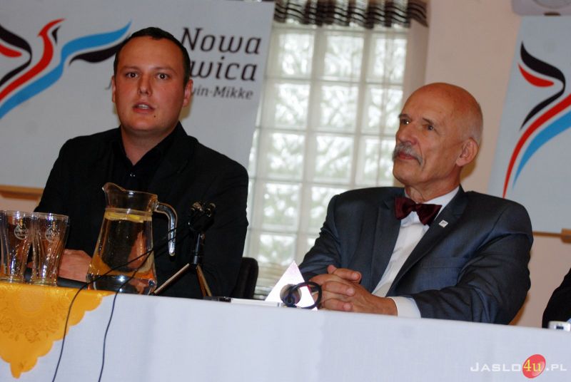 Janusz Korwin-Mikke w Jaśle