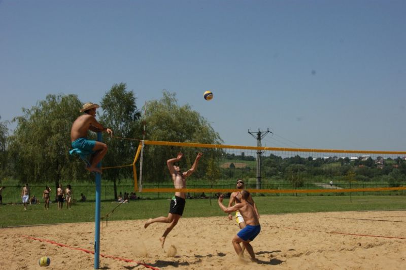 Turniej Piłki Siatkowej Plażowej o Puchar Burmistrza Miasta Jasła