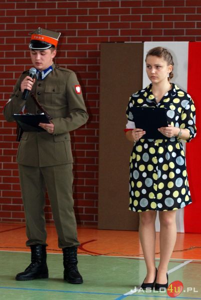 Akademia w II LO w Jaśle z okazji 75. rocznicy utworzenia Polskiego Państwa Podziemnego