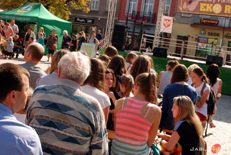 II Powiatowy Piknik Ekologiczny Eko-Raban na rynku w Jaśle