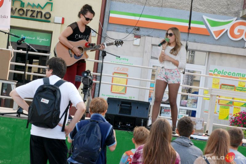 II Powiatowy Piknik Ekologiczny Eko-Raban na rynku w Jaśle