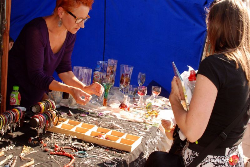 II Powiatowy Piknik Ekologiczny Eko-Raban na rynku w Jaśle