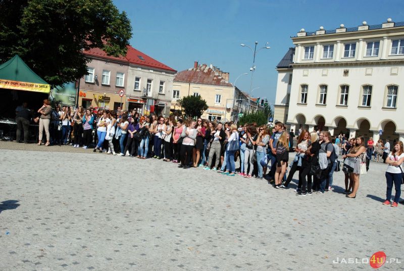 Narodowe Czytanie "Trylogii" na jasielskim rynku
