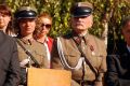 Odsłonięcie obelisku ku czci gen. J. Hallera przy ZS w Trzcinicy