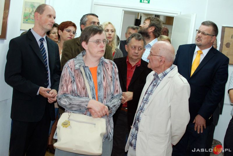 Wernisaż wystawy "70. rocznica wysiedlenia mieszkańców Jasła"