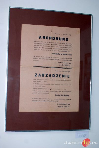 Wernisaż wystawy "70. rocznica wysiedlenia mieszkańców Jasła"