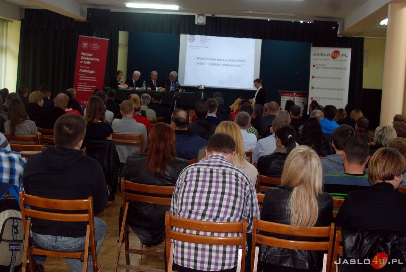 Debata kandydatów na burmistrza Jasła (AHE Jasło)