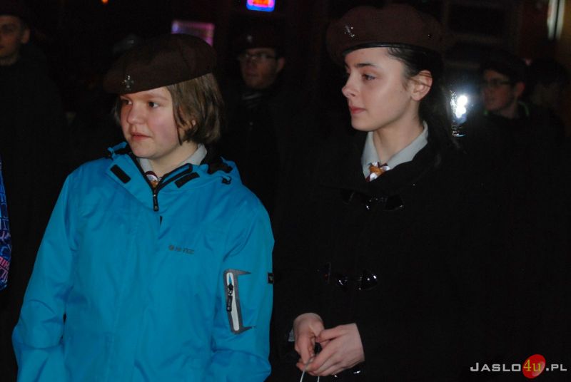 Betlejemskie Światło Pokoju w Jaśle