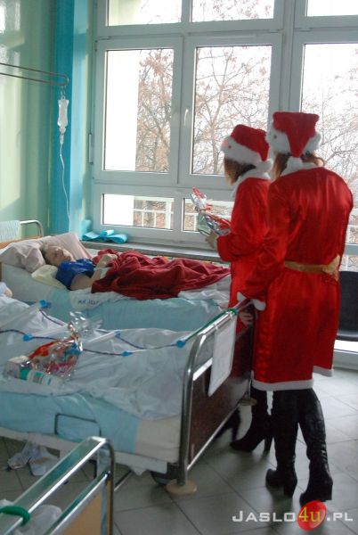 "Mikołajkowa Niezapominajka" w jasielskim szpitalu