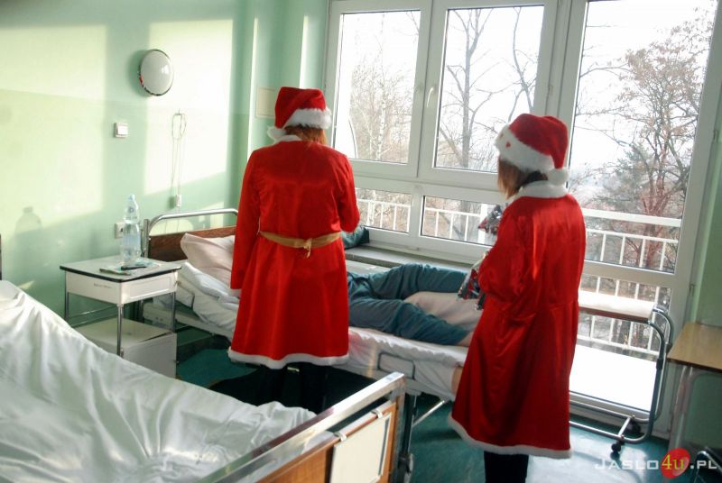 "Mikołajkowa Niezapominajka" w jasielskim szpitalu