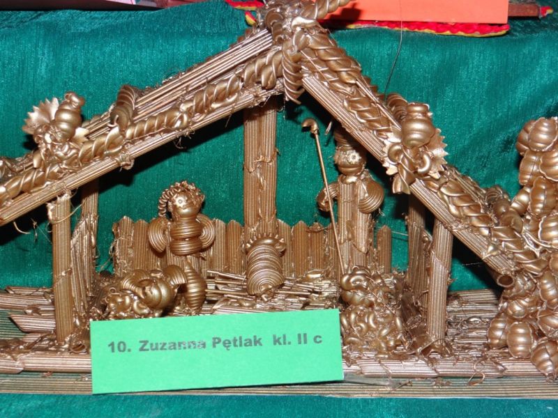"Szopki wykonane przez uczniów Szkoły Podstawowej nr 2 w Jaśle"