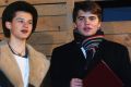 Żywa szopka i jasełka przy kościele oo. Franciszkanów