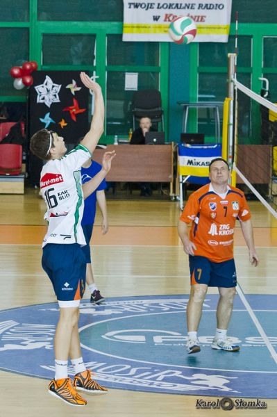 Krośnieńscy siatkarze zagrali dla WOŚP