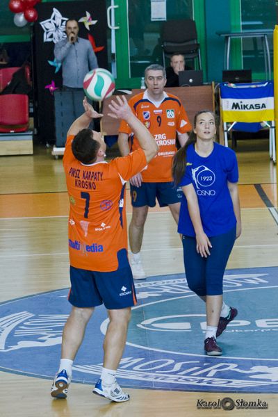 Krośnieńscy siatkarze zagrali dla WOŚP