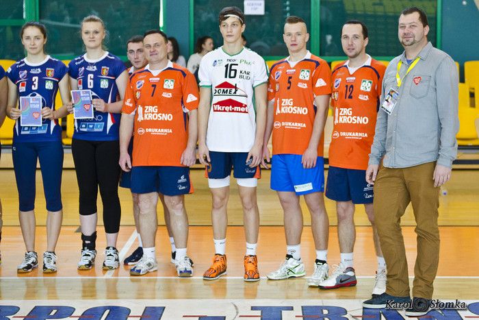 Krośnieńscy siatkarze zagrali dla WOŚP