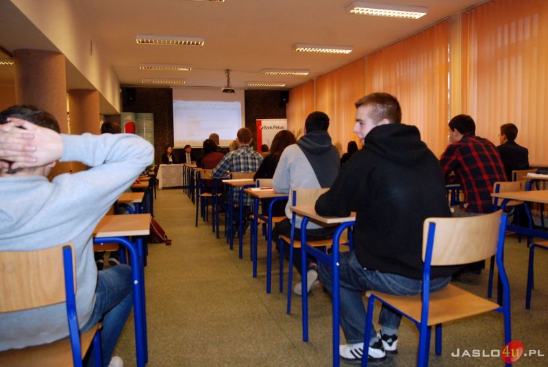 Konkurs wiedzy o bankowości w Zespole Szkół Technicznych