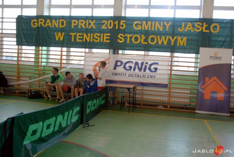 Finał IX Grand Prix Gminy Jasło w Tenisie Stołowym