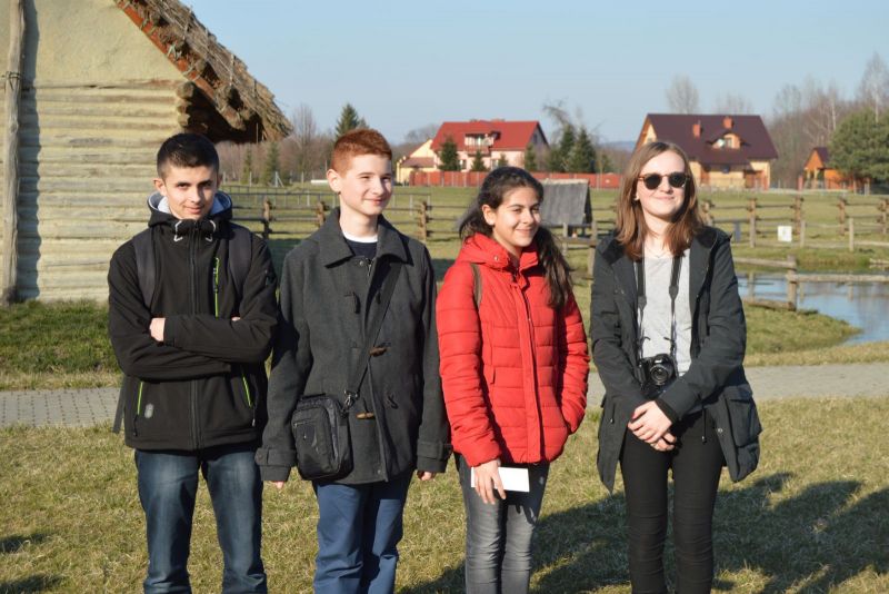 Wizyta uczestników Programu Comenius w Bączalu Dolnym cz. 1