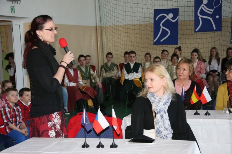 Wizyta uczestników Programu Comenius w Bączalu Dolnym cz. 1