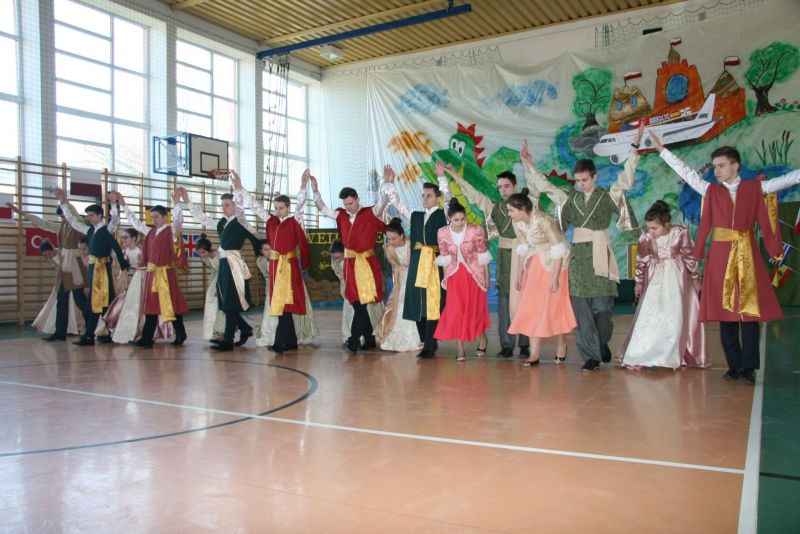 Wizyta uczestników Programu Comenius w Bączalu Dolnym cz. 1