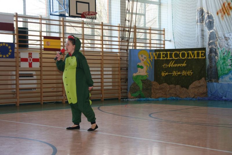 Wizyta uczestników Programu Comenius w Bączalu Dolnym cz. 1
