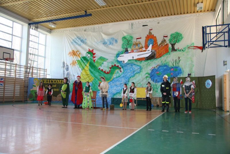 Wizyta uczestników Programu Comenius w Bączalu Dolnym cz. 1
