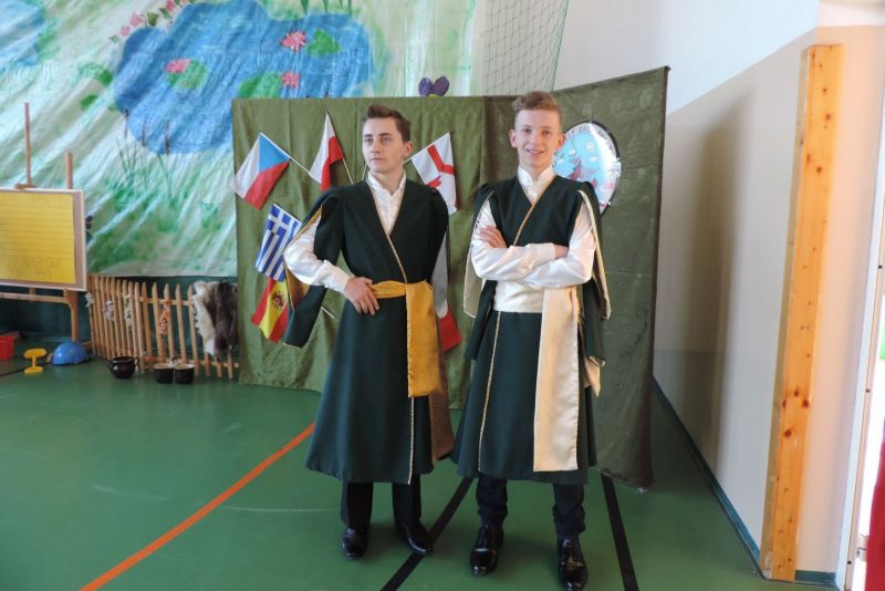 Wizyta uczestników Programu Comenius w Bączalu Dolnym cz. 1