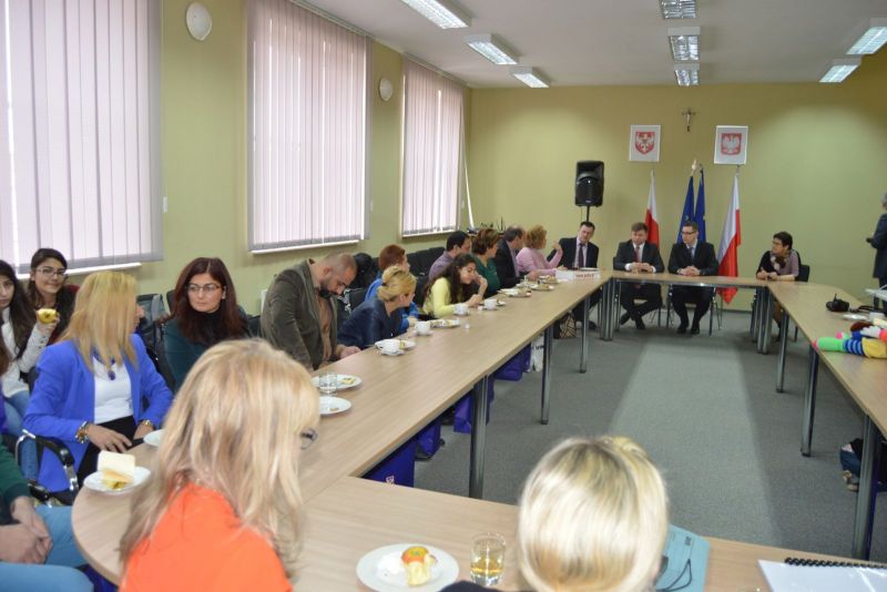 Wizyta uczestników Programu Comenius w Bączalu Dolnym cz. 1
