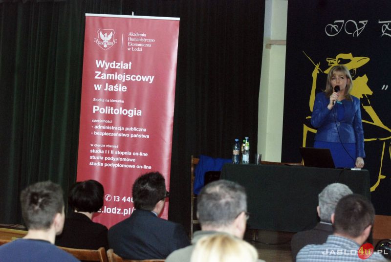 Wykład nt. krwiodawstwa i krwiolecznictwa na jasielskim wydziale AHE