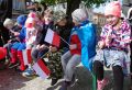 Korowód przedszkolaków z okazji 650 lecia Nadania Praw Miejskich Miastu Jasłu
