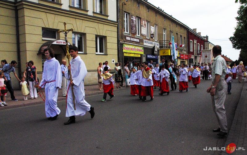 Boże Ciało w Jaśle
