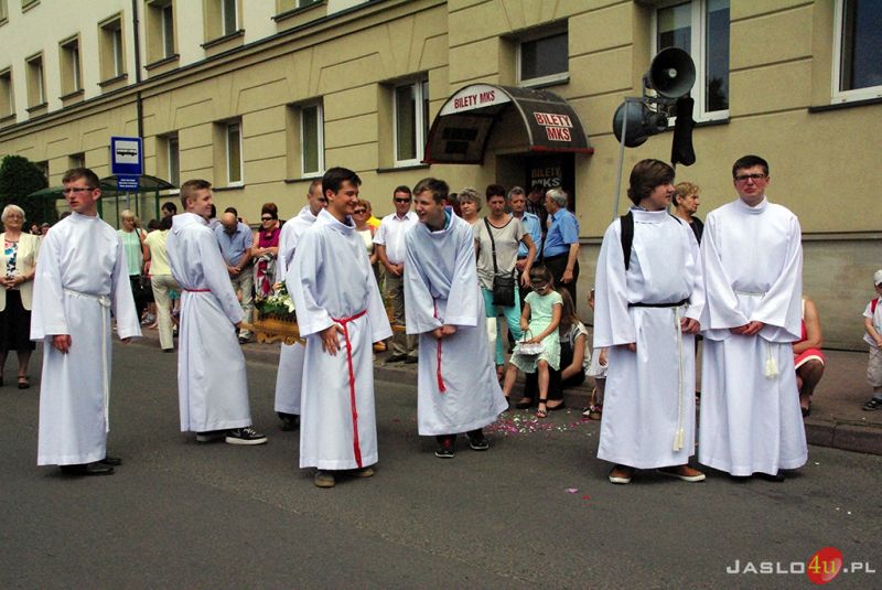 Boże Ciało w Jaśle